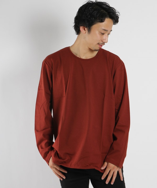 CCR SS CN TEE【CURLY / カーリー】■SALE■(ボルドー-1)