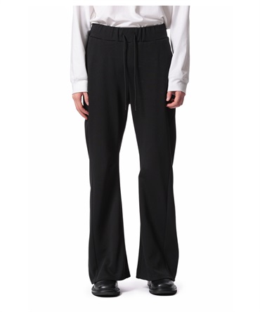 CO/PE DOUBLE KNIT THREE DIMENSIONAL WIDE PANTS
