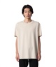 COTTON DOUBLE FACE SLIM FIT S/S TEE(オフホワイト(850)-1)