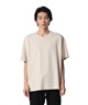 COTTON DOUBLE FACE OVERSIZED S/S TEE(オフホワイト(850)-1)