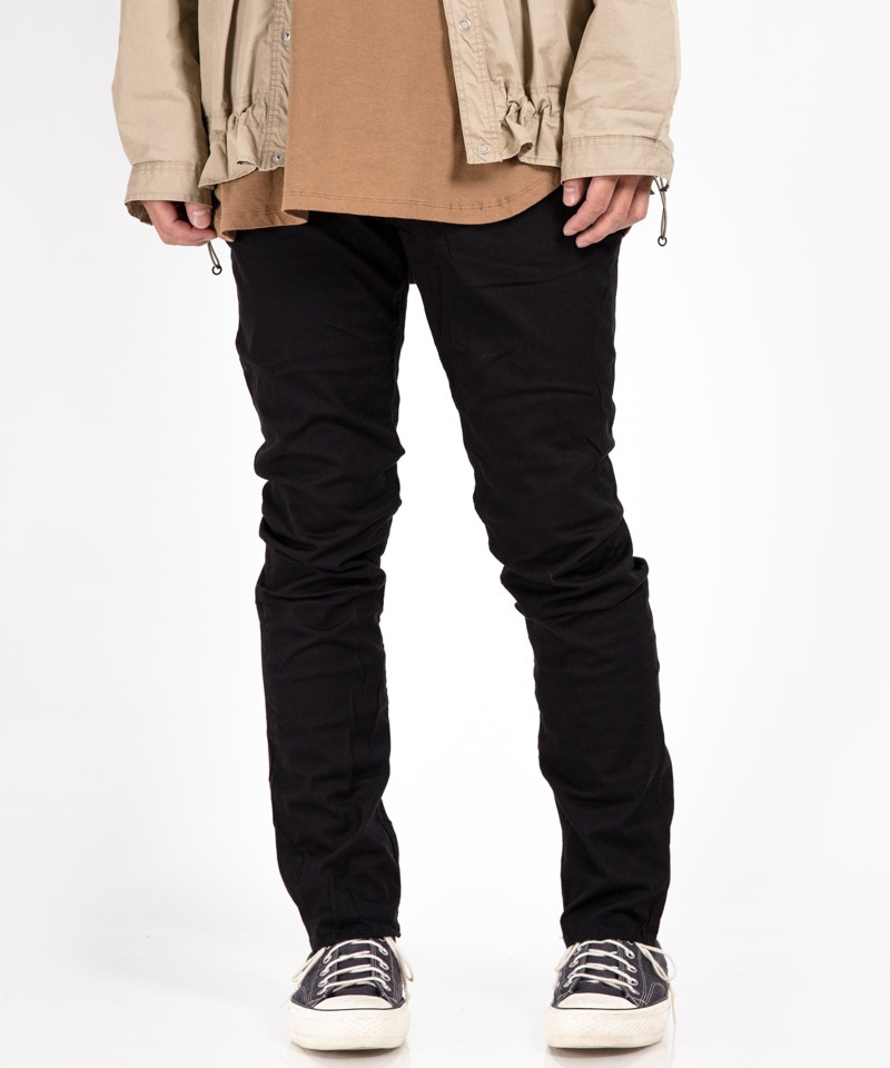 DWELLER 5P JEANS DROPPED FIT C/P KERSEY STRETCH 【 nonnative / ノンネイティブ 】■SALE■(ブラック-0)