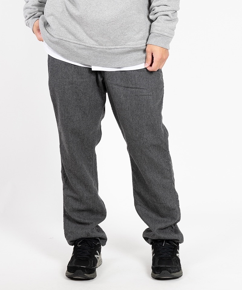 DWELLER EASY PANTS RELAXED FIT W/N/P LIGHT MELTON 【 nonnative / ノンネイティブ 】■SALE■(グレー-1)