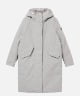 WOMENS LONG WOOL INSULATION HOODED JACKET ■SALE■(ヘザーグレー-36(S))