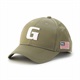 MENS TWILL INITIAL CAP BRG241MA7【BRIEFING / ブリーフィング】(OLIVE(067)-FREE)