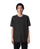 COTTON DOUBLE FACE SLIM FIT S/S TEE(ダークグレー(922)-1)