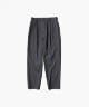 WOOL TROPICAL TAPERED EASY PANTS(トップグレー-2(S))