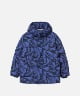 WATER REPELLENT HOODED JACKET ALL OVER PRINT ■SALE■(ブルーマリン-S)